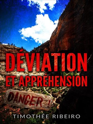 cover image of déviation et appréhension